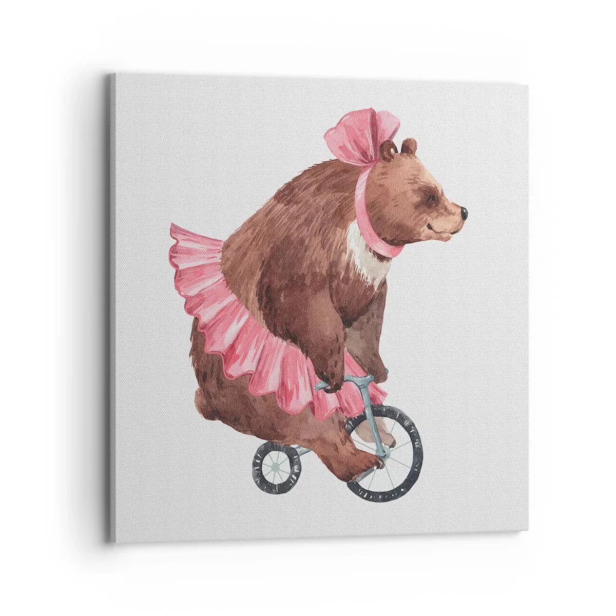 Canvastavla - Bild på duk - Vilken cirkus! - 70x70 cm