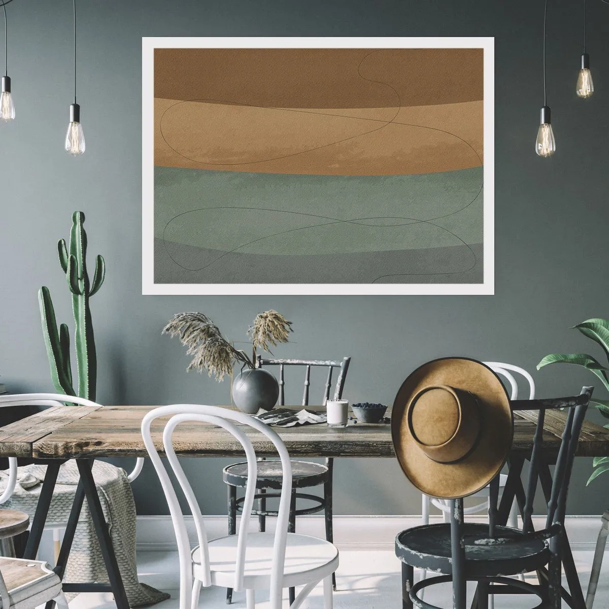 Affisch - Horisontell komposition - 91x61 cm