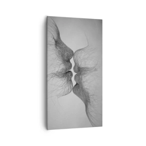 Canvastavla - Bild på duk - Vindens kyss - 55x100 cm