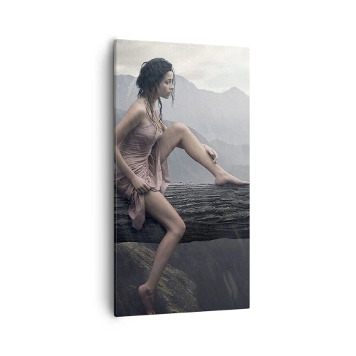 Canvastavla - Bild på duk - Skönhetens topp - 55x100 cm