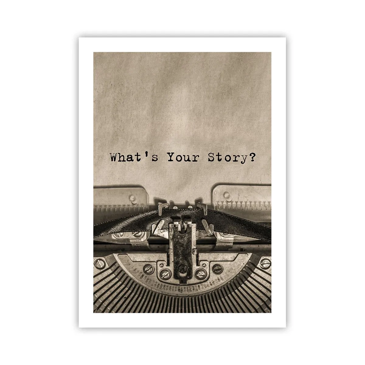 Affisch - Svara mig - 50x70 cm