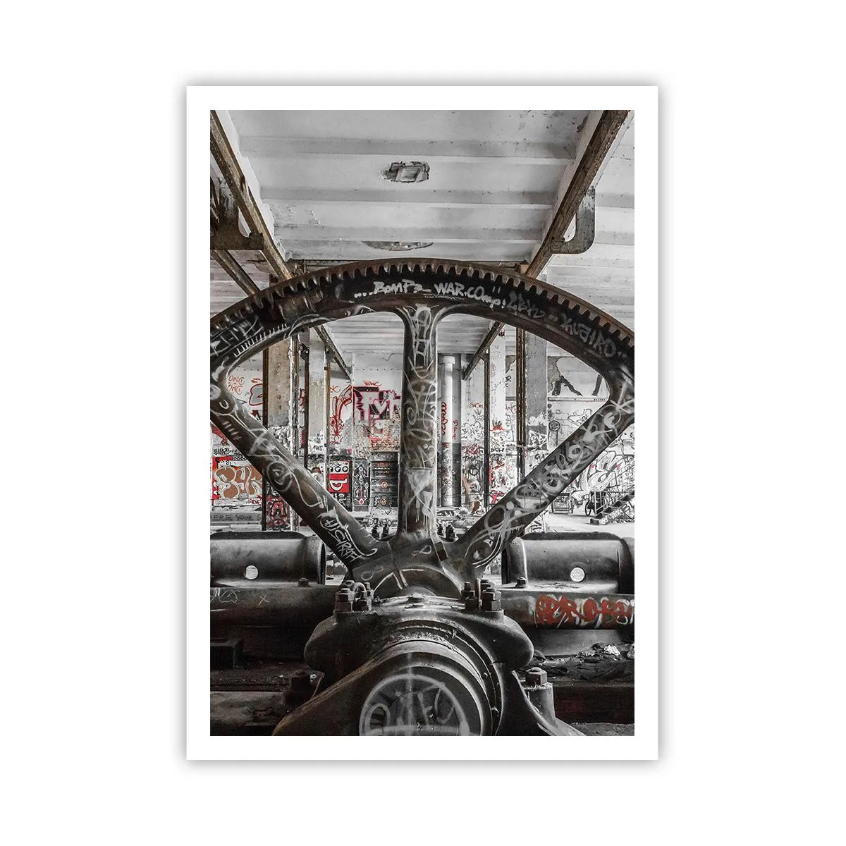 Affisch - Fabrikens hemliga liv - 70x100 cm