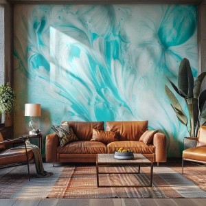 Fototapet Premium Canvas - Alltid tillsammans - Abstraktion, Bit, Boho - 250x175 cm