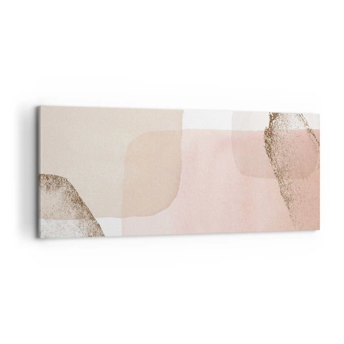 Canvastavla - Bild på duk - Titta genom färgen - 100x40 cm