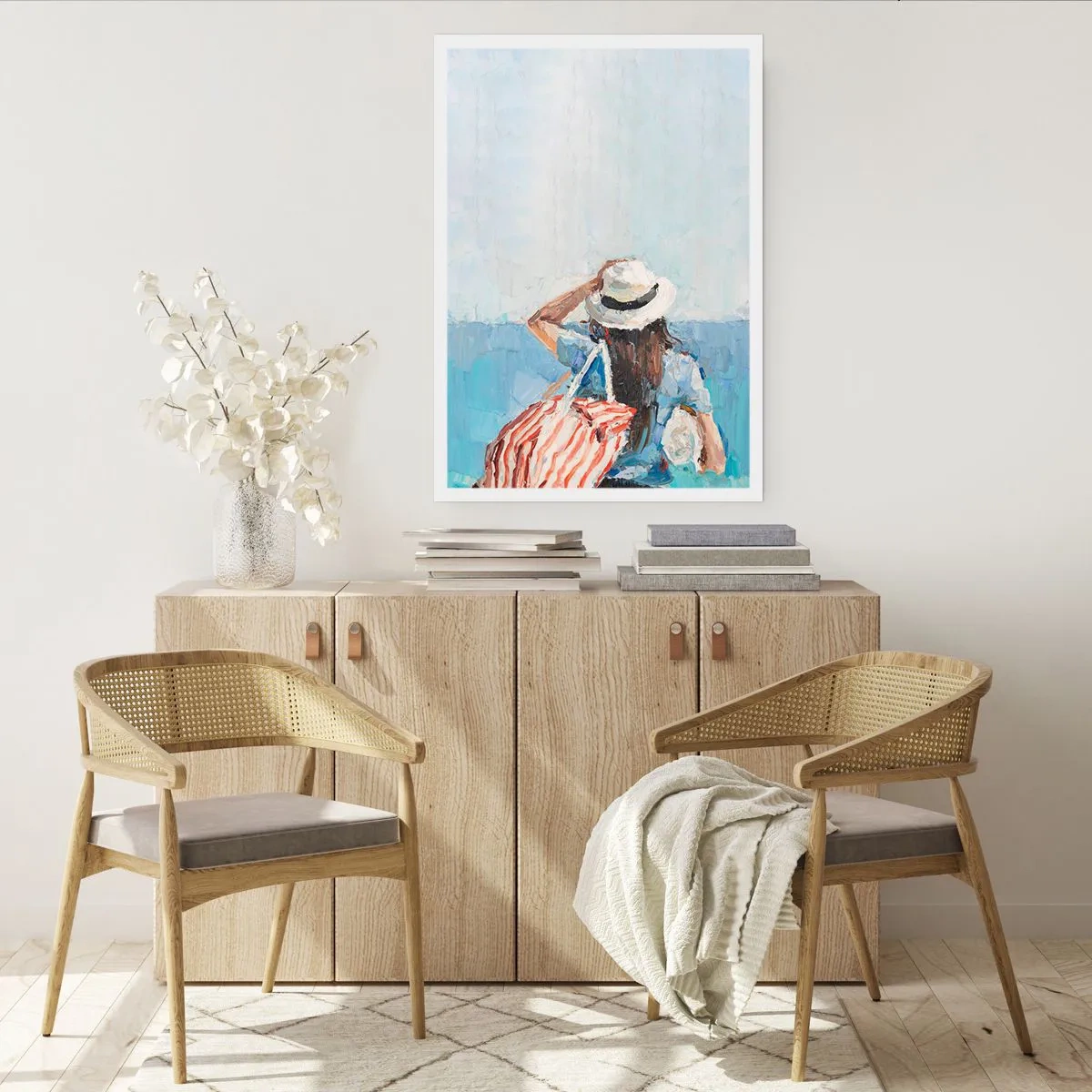 Affisch - Välkommen på semester - 70x100 cm