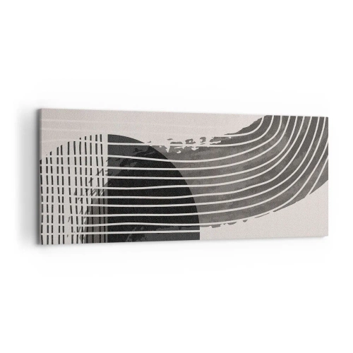Canvastavla - Bild på duk - Dit och tillbaka - 120x50 cm