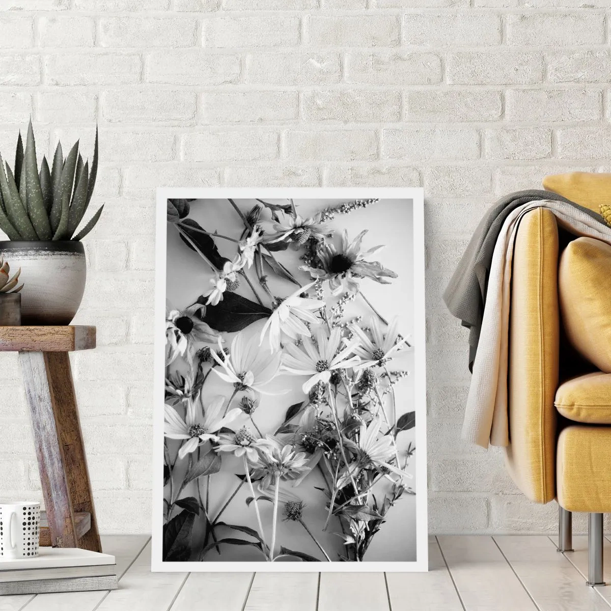 Affisch - Icke-blombukett - 50x70 cm