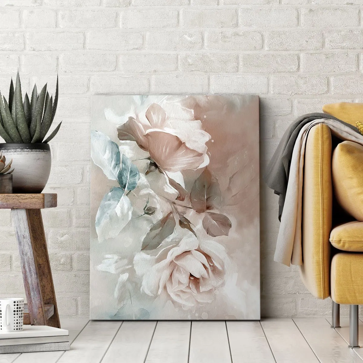 Canvastavla - Bild på duk - Romantikens anda - 50x70 cm