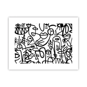 Affisch - Ansikten och hägringar - 40x30 cm