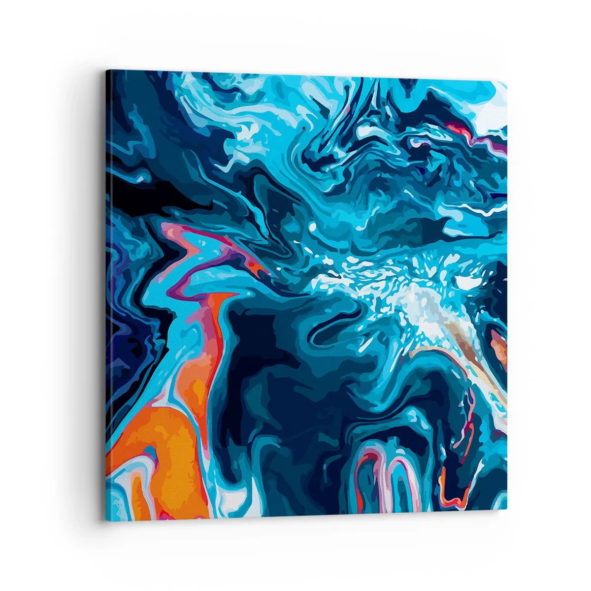 Canvastavla - Bild på duk - En resa till himlens inre - 70x70 cm