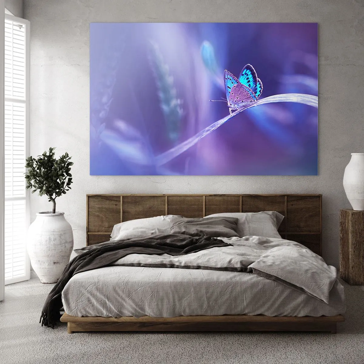 Glastavla - Bild på glas - Naturens klenoder - 120x80 cm