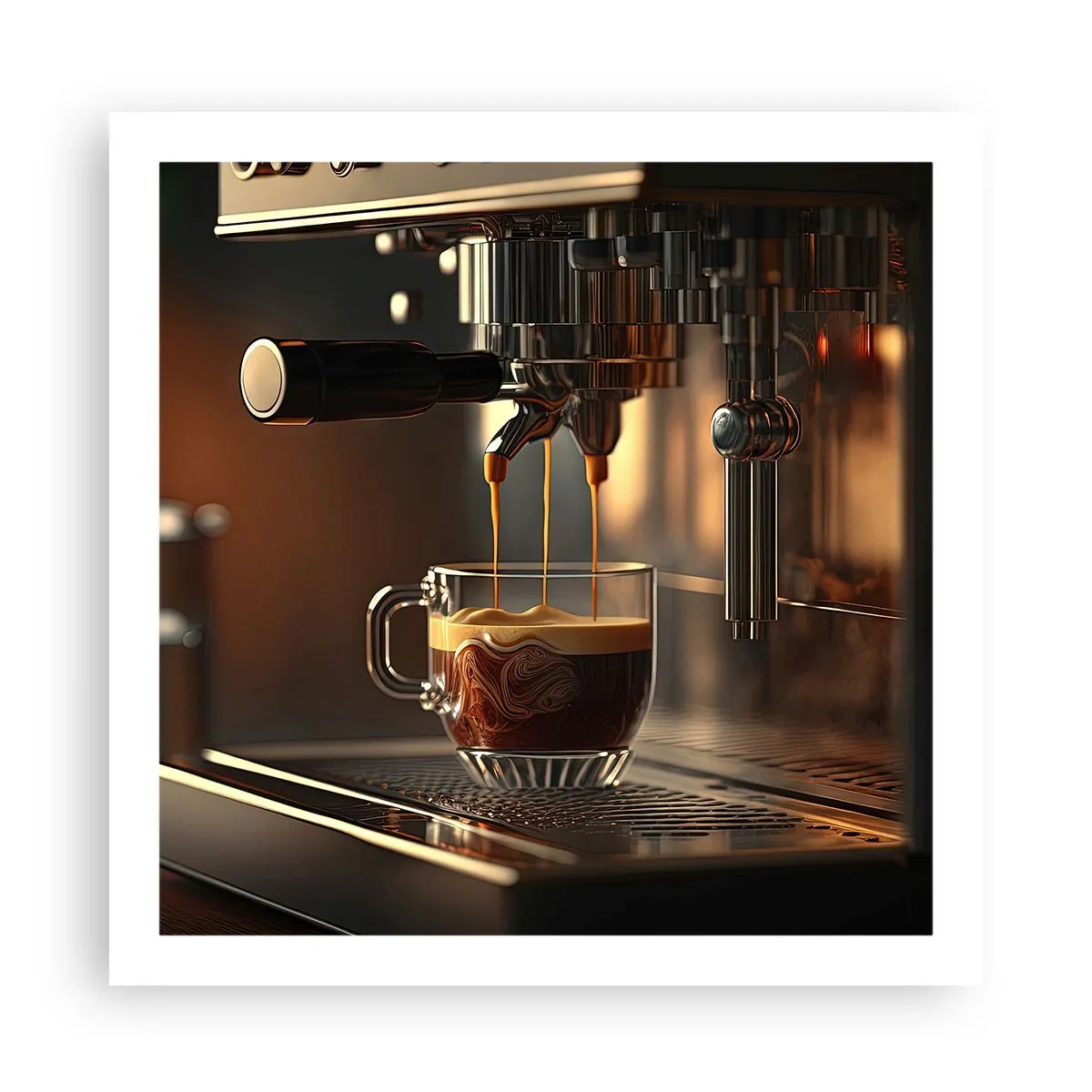 Affisch - En sensuell blandning - 60x60 cm