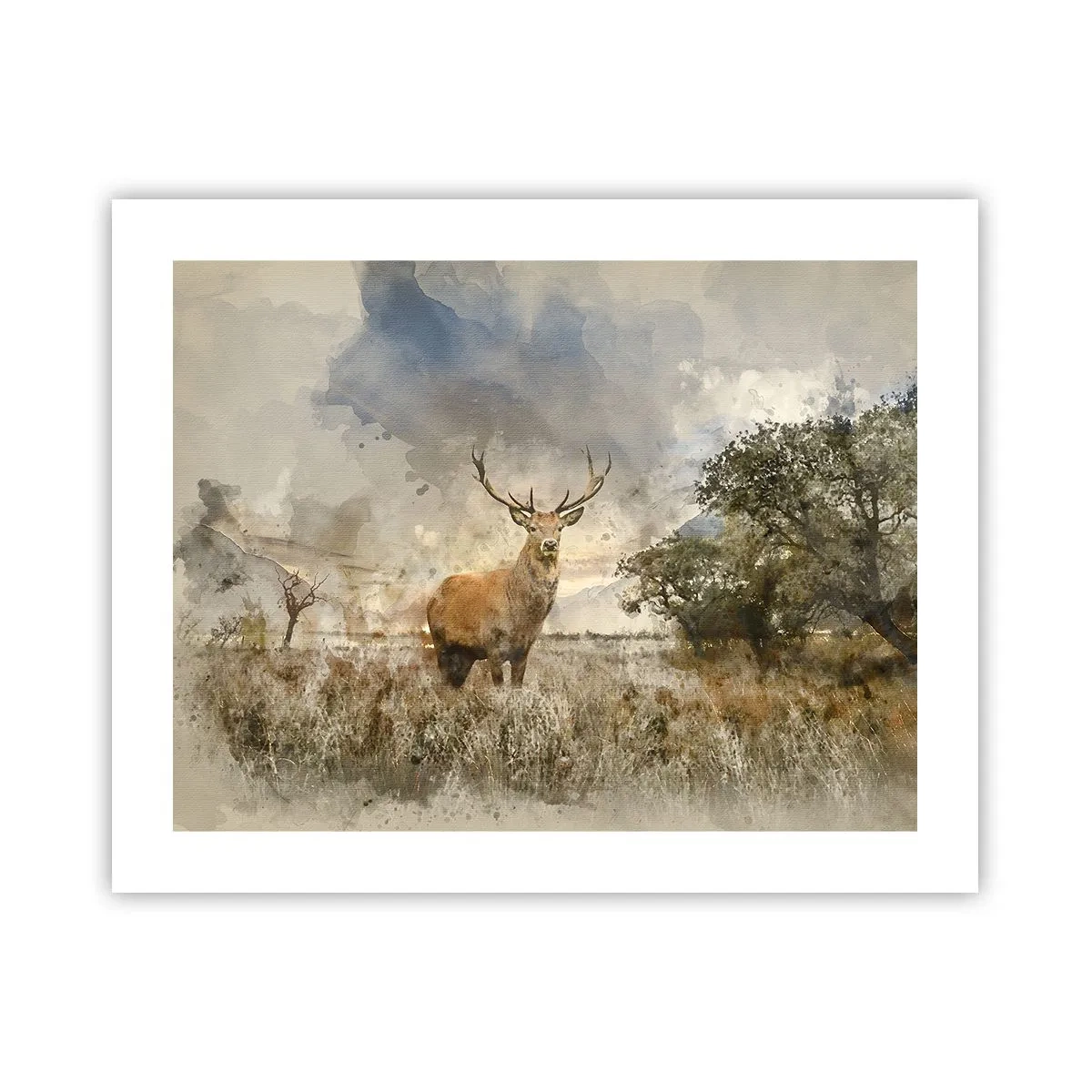 Affisch - Värdighet - styrka - dignitet - 50x40 cm