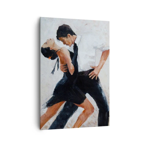 Canvastavla - Bild på duk - Mina drömmars tango - 70x100 cm