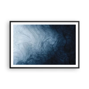 Affisch i svart ram - Nå djupt in - 91x61 cm
