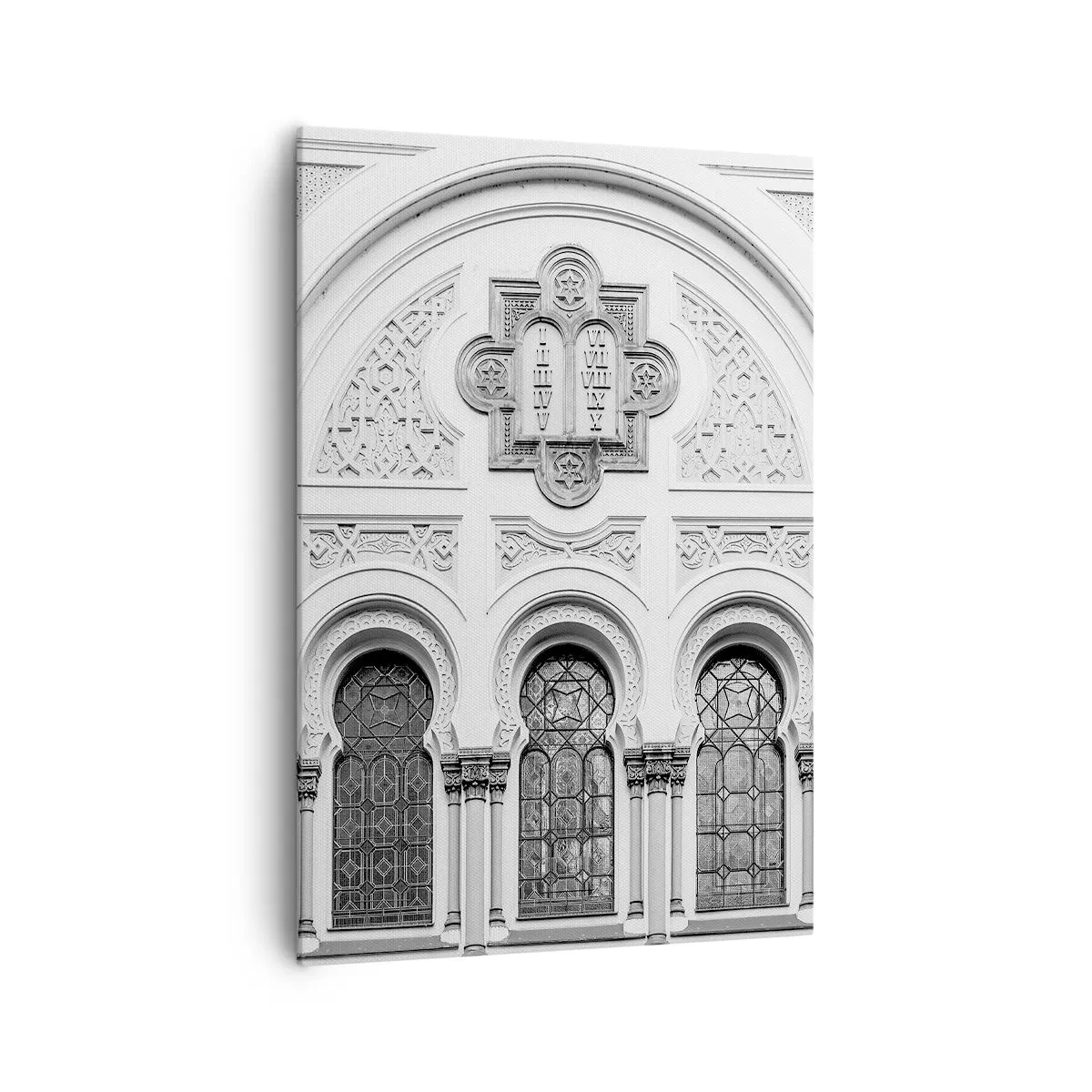 Canvastavla - Bild på duk - På gränsen mellan kulturer - 70x100 cm