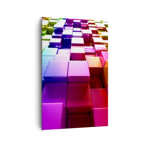 Canvastavla - Bild på duk - Opkonst-variationer - 80x120 cm