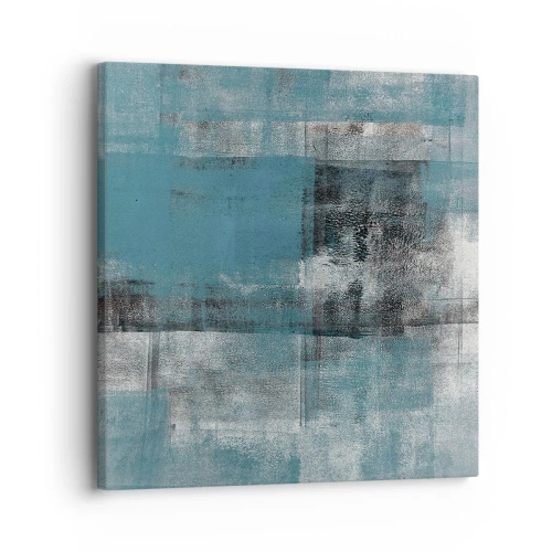 Canvastavla - Bild på duk - Vatten och luft - 30x30 cm