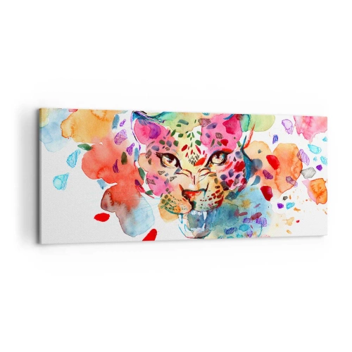 Canvastavla - Bild på duk - Skönheten och odjuret - 100x40 cm