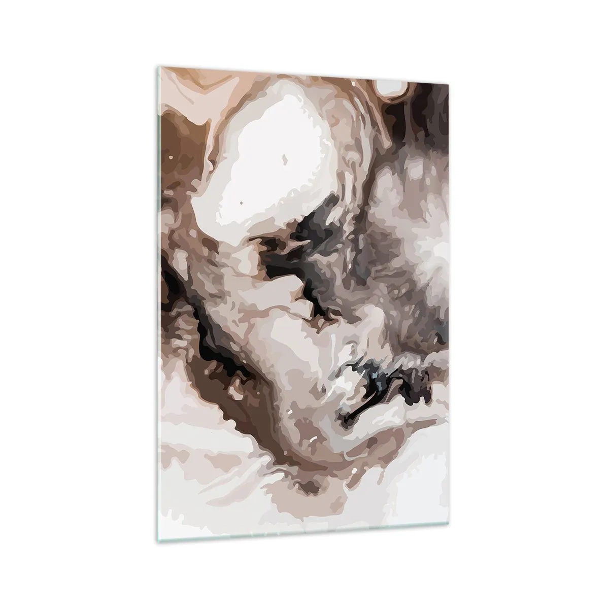 Glastavla - Bild på glas - En galax födelse - 70x100 cm