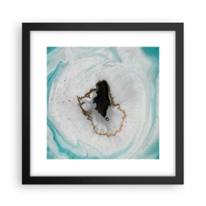 Affisch i svart ram - Att tränga in - 30x30 cm