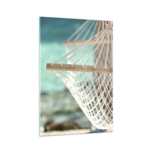 Glastavla - Bild på glas - Avkopplingstid - 70x100 cm