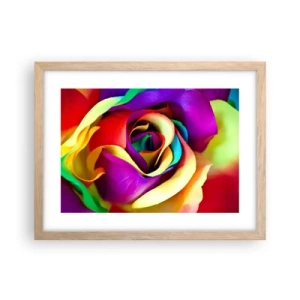 Affisch i ram av ljusek - Det är omöjligt - 40x30 cm