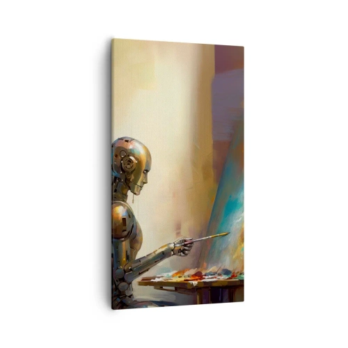 Canvastavla - Bild på duk - Framtidens konst - 55x100 cm