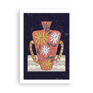 Affisch - Målad kanna - 50x70 cm