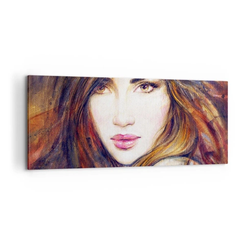 Canvastavla - Bild på duk - Ett öre för dina tankar - 100x40 cm