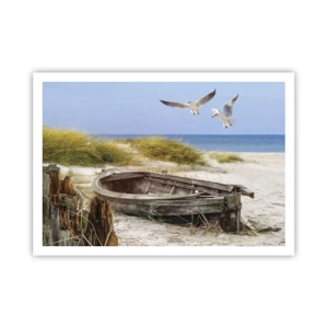 Affisch - Doppade i vinden - 100x70 cm