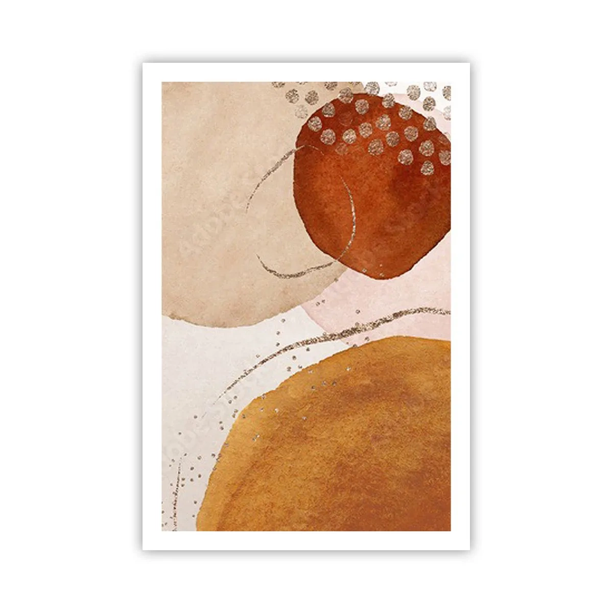 Affisch - Rundhet och rörelse - 61x91 cm