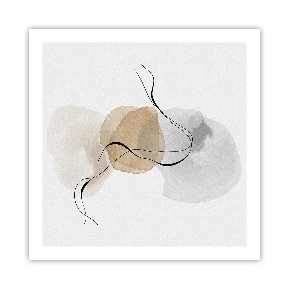 Affisch - Luftpärlor - 60x60 cm