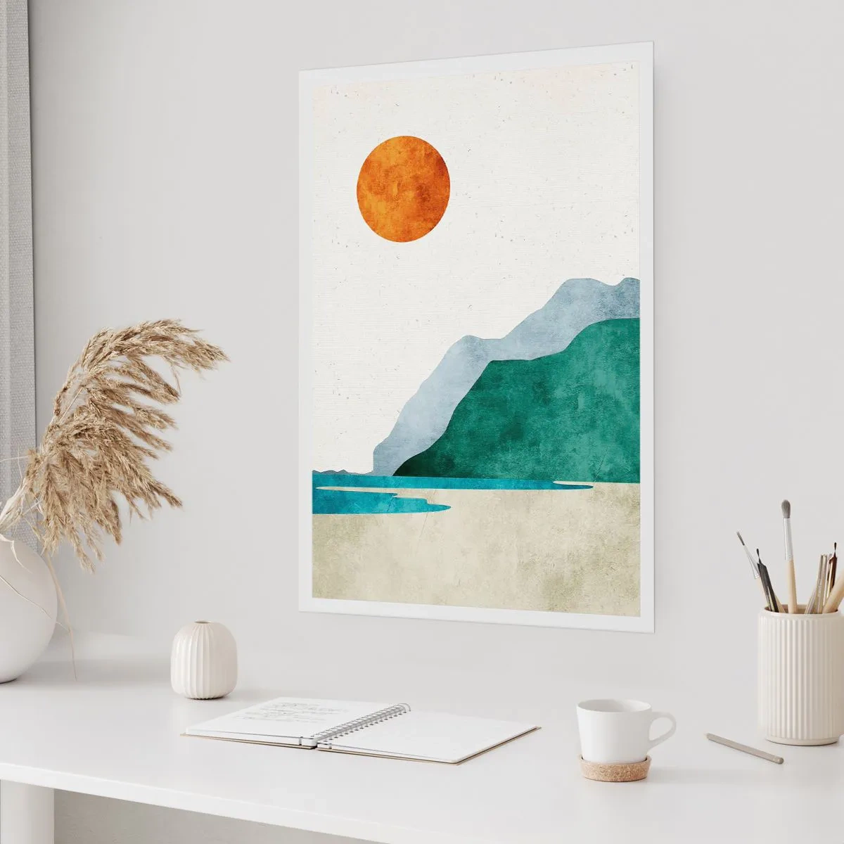 Affisch - Landskap som det borde vara - 40x50 cm