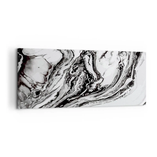 Canvastavla - Bild på duk - I början var det kaos - 100x40 cm