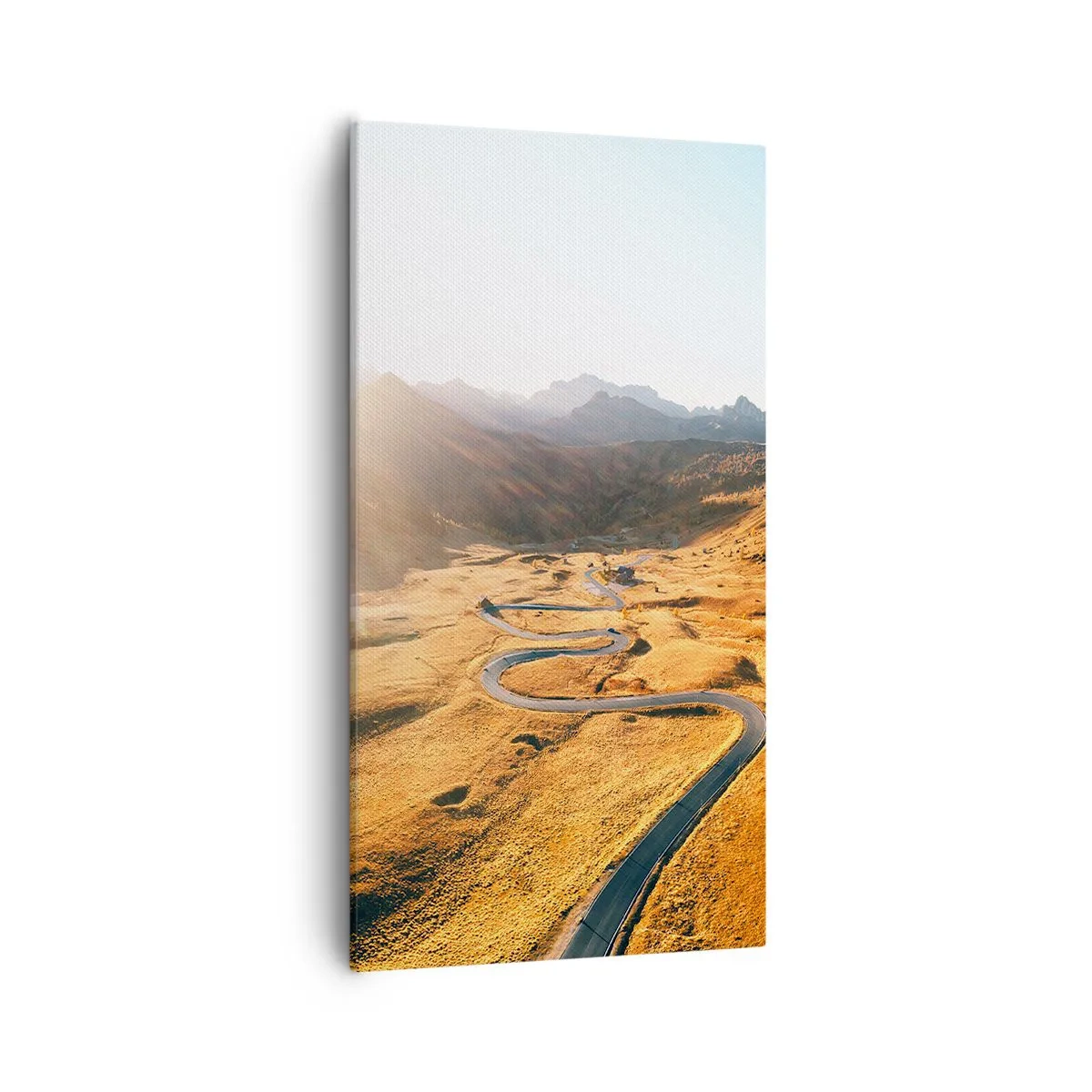 Canvastavla - Bild på duk - I gulddalen - 55x100 cm