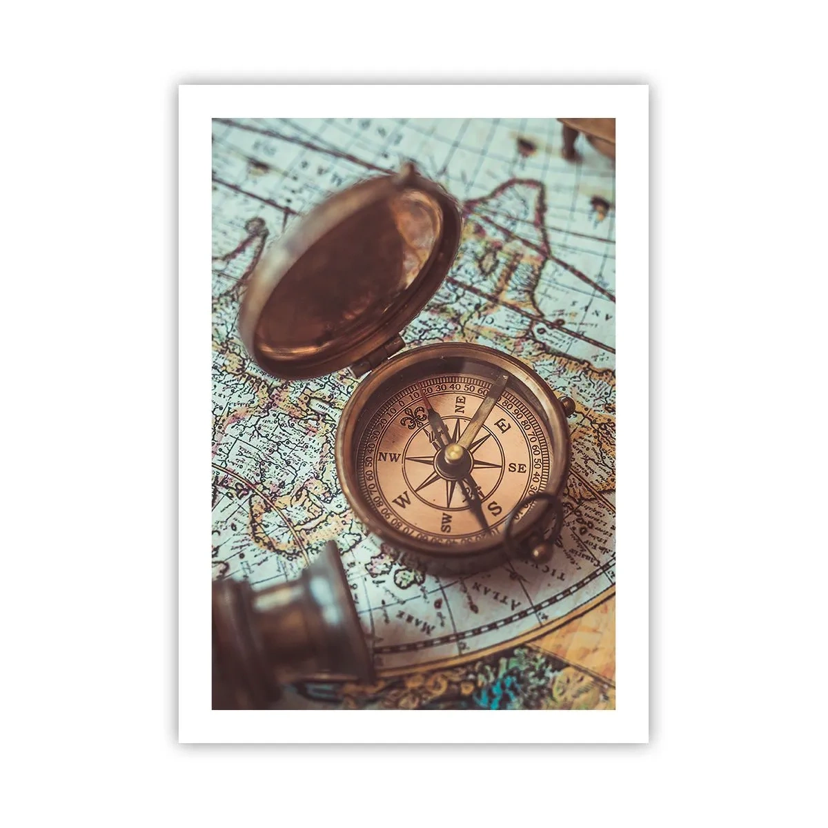 Affisch - För äventyrare - 50x70 cm