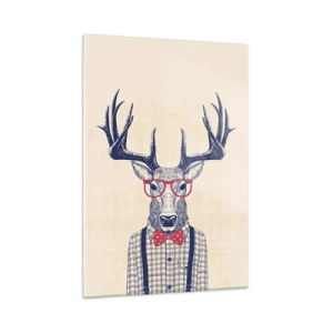 Glastavla - Bild på glas - Rolig extravagans - 50x70 cm