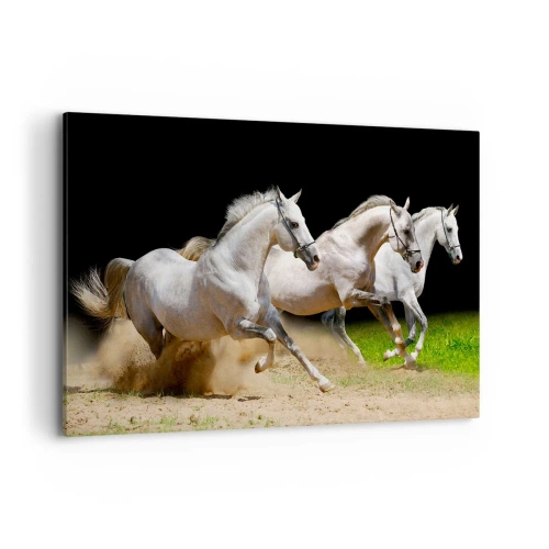 Canvastavla - Bild på duk - De tre gracerna - 120x80 cm
