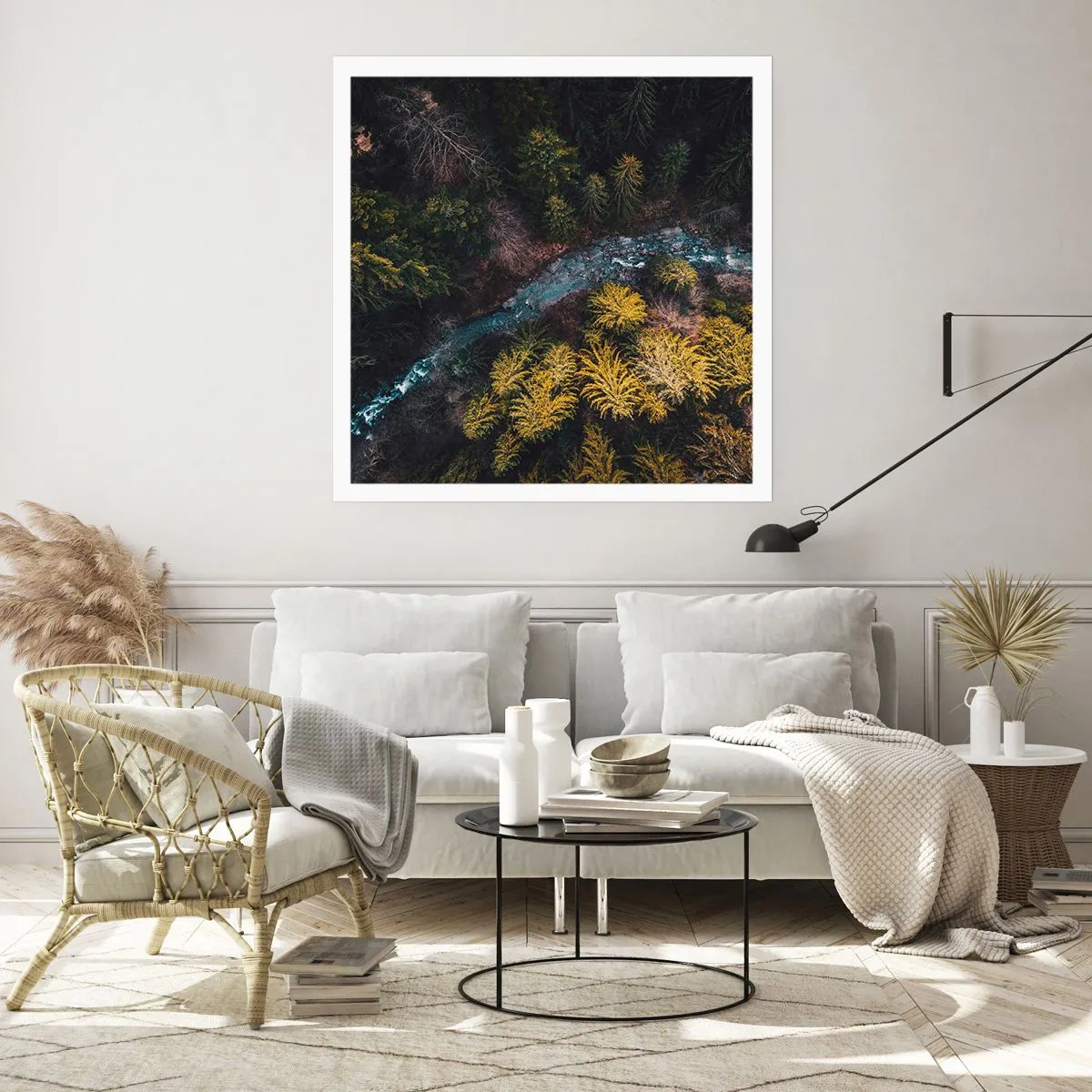 Affisch - Snabbt, allt snabbare - 60x60 cm