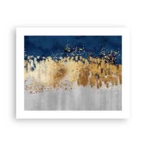 Affisch - Modern komposition med blixt - 50x40 cm