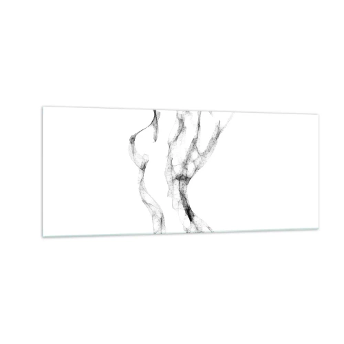 Glastavla - Bild på glas - Vacker och stark - 100x40 cm