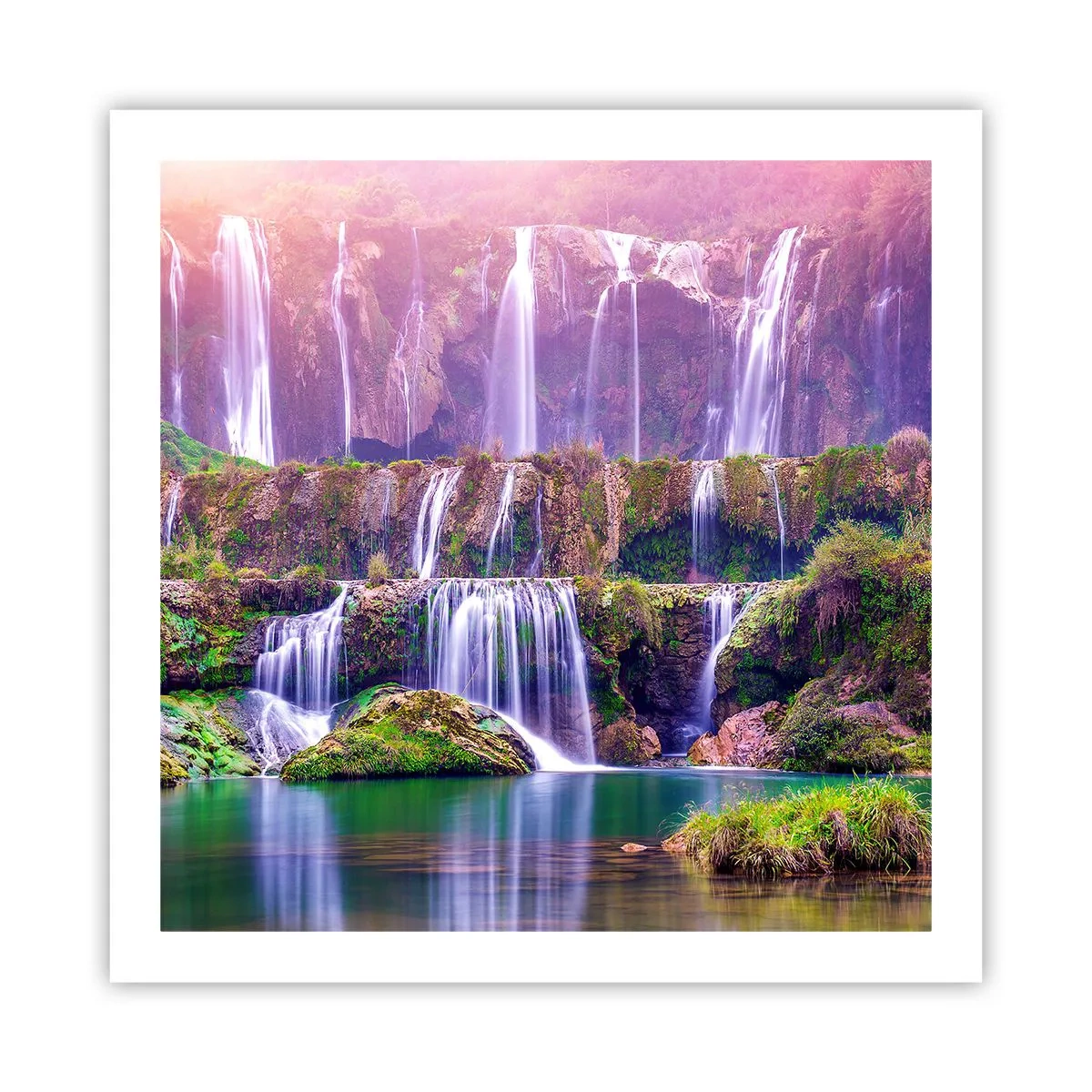 Affisch - Trappan till himlen - 60x60 cm