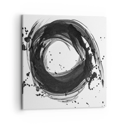 Canvastavla - Bild på duk - Skapandets virvel - 70x70 cm