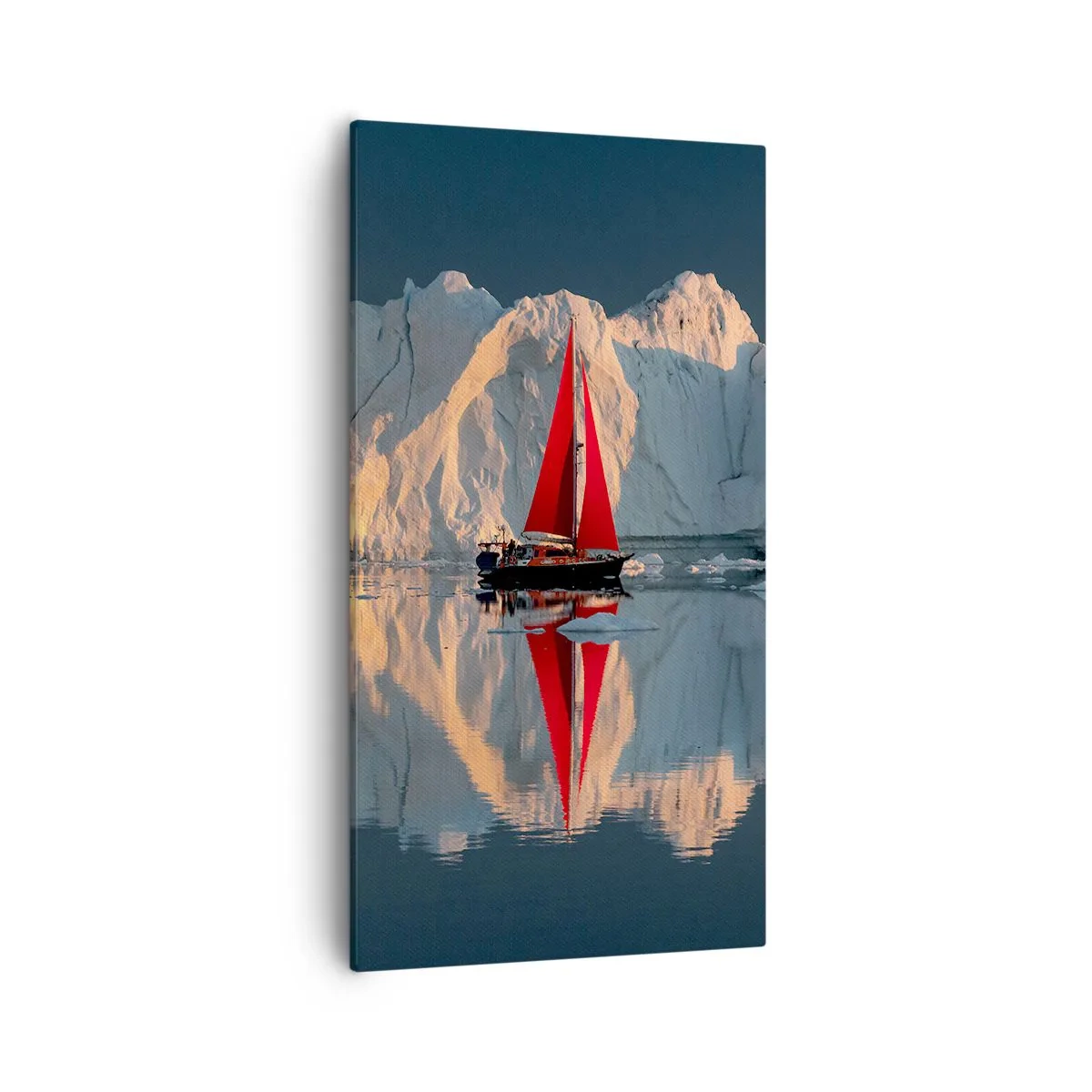 Canvastavla - Bild på duk - I världens ände - 55x100 cm