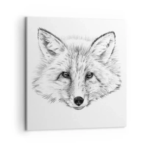 Canvastavla - Bild på duk - Kan dessa ögon ljuga? - 60x60 cm