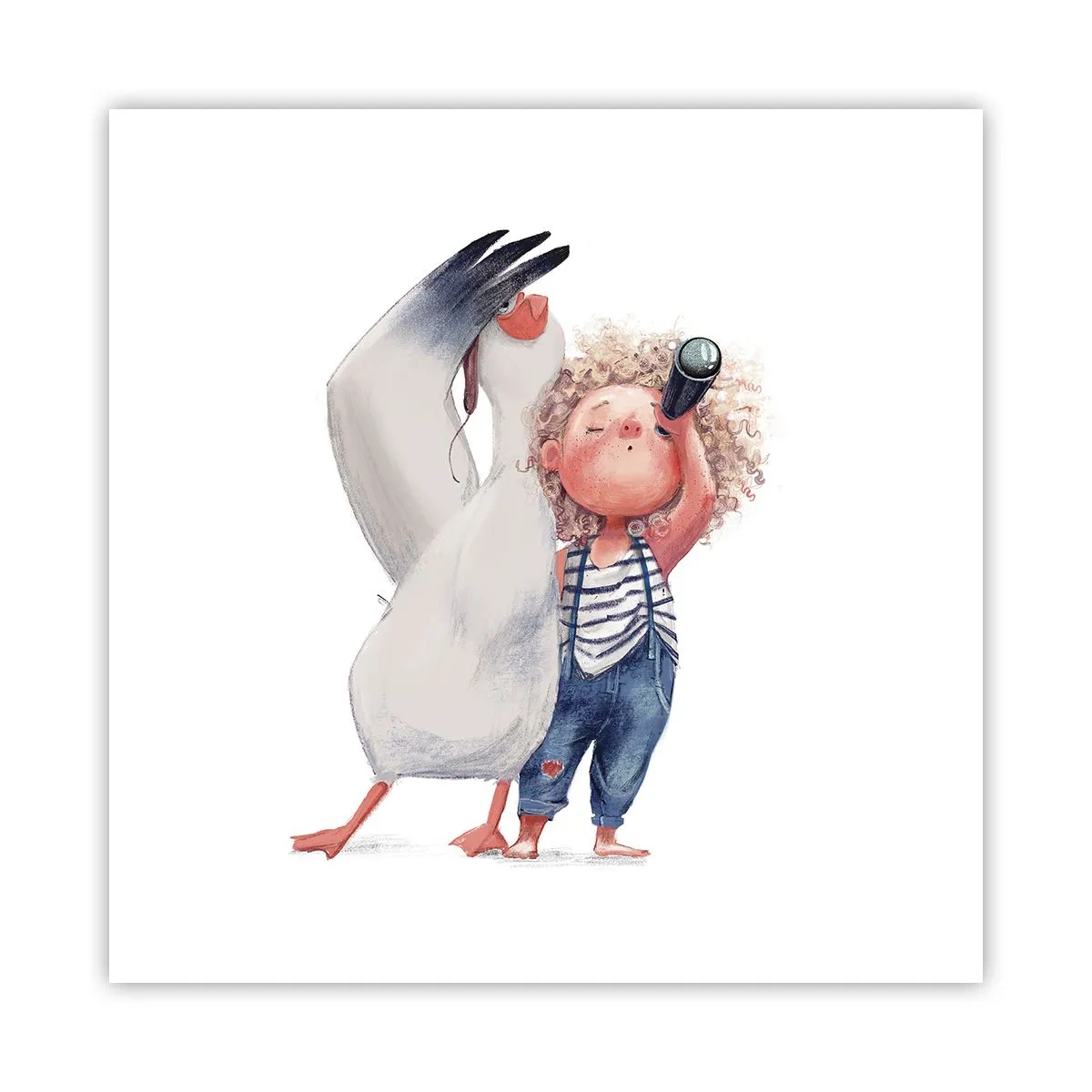 Affisch - Stora resans plan - 50x50 cm