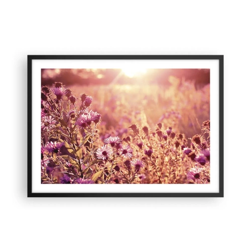 Affisch i svart ram - Innan sommaren går bort - 70x50 cm