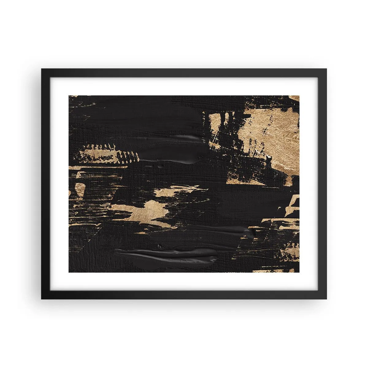 Affisch i svart ram - Ett spår av beröring - 50x40 cm