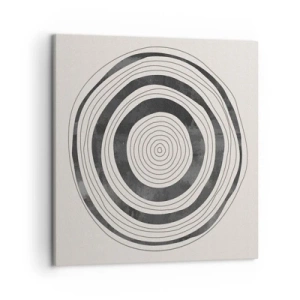 Canvastavla - Bild på duk - De viktiga sakerna däremellan - 50x50 cm